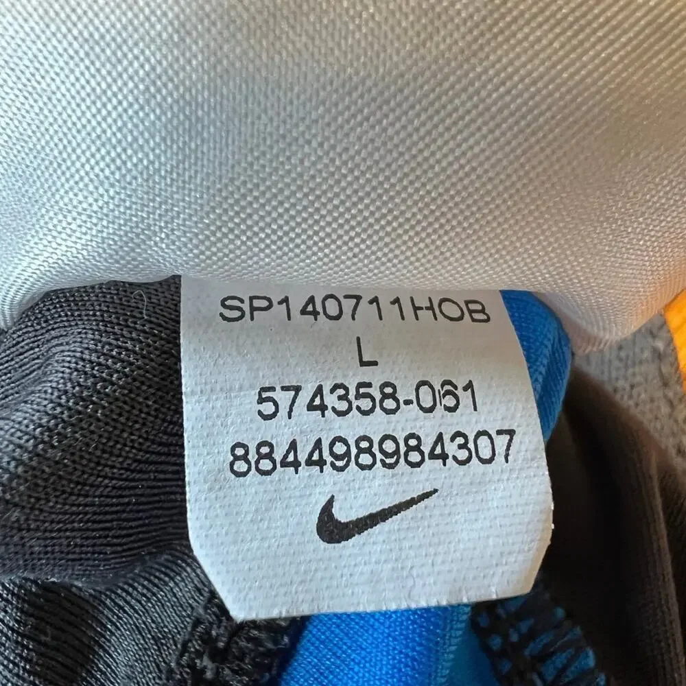 Nike Baseball Shorts, Black & Blue, Men's size L